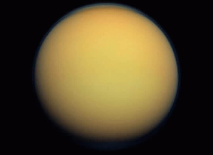 Спутник Сатурна, Титан. Титан. Фото.
