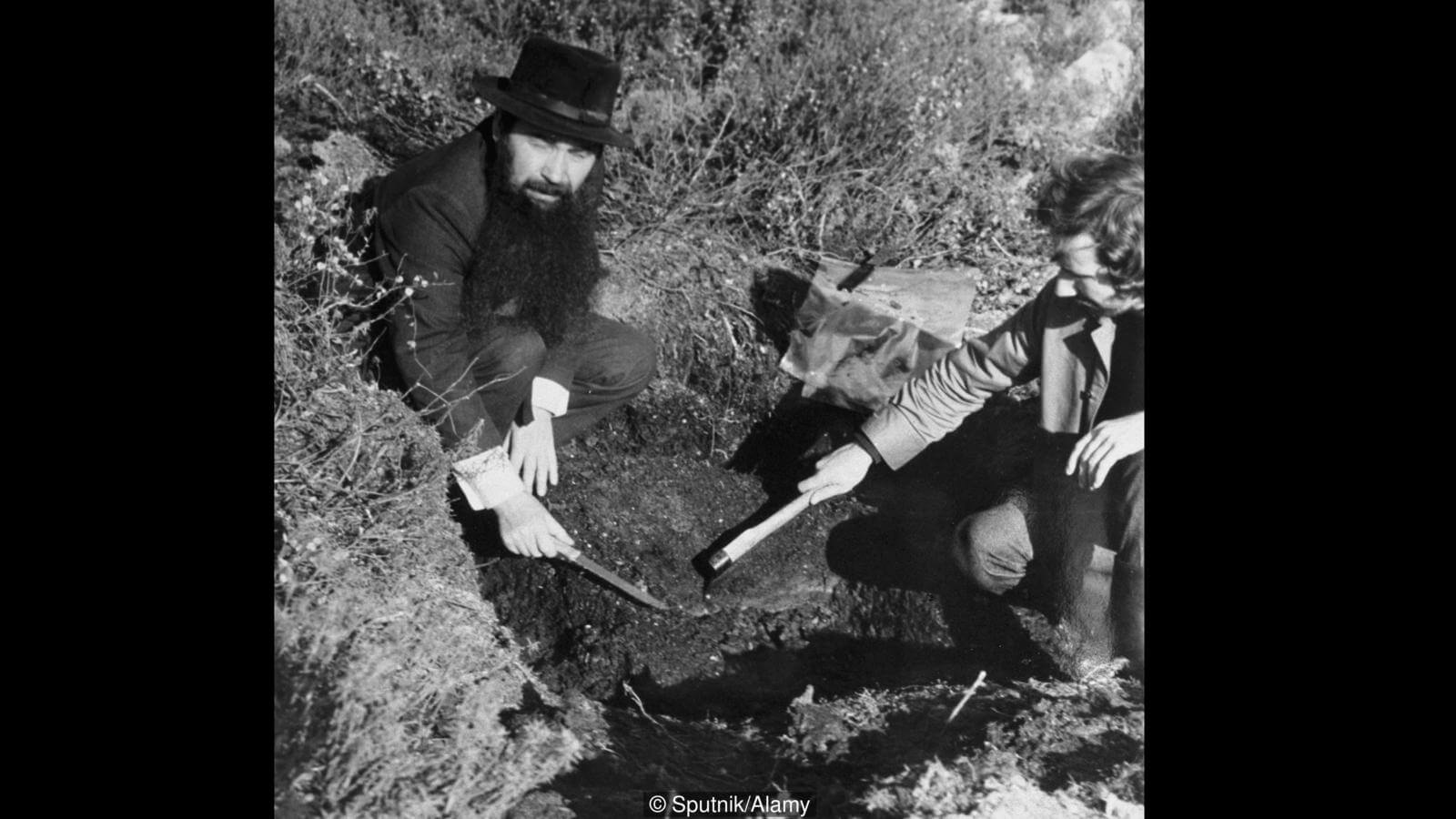 Раскопки давали неожиданные ответы. Фото.