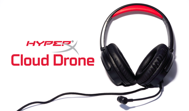 Обзор игровой гарнитуры HyperX Cloud Drone. Фото.