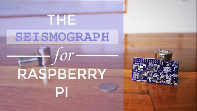 Сейсмограф на Raspberry Pi вышел на Kickstarter. Фото.