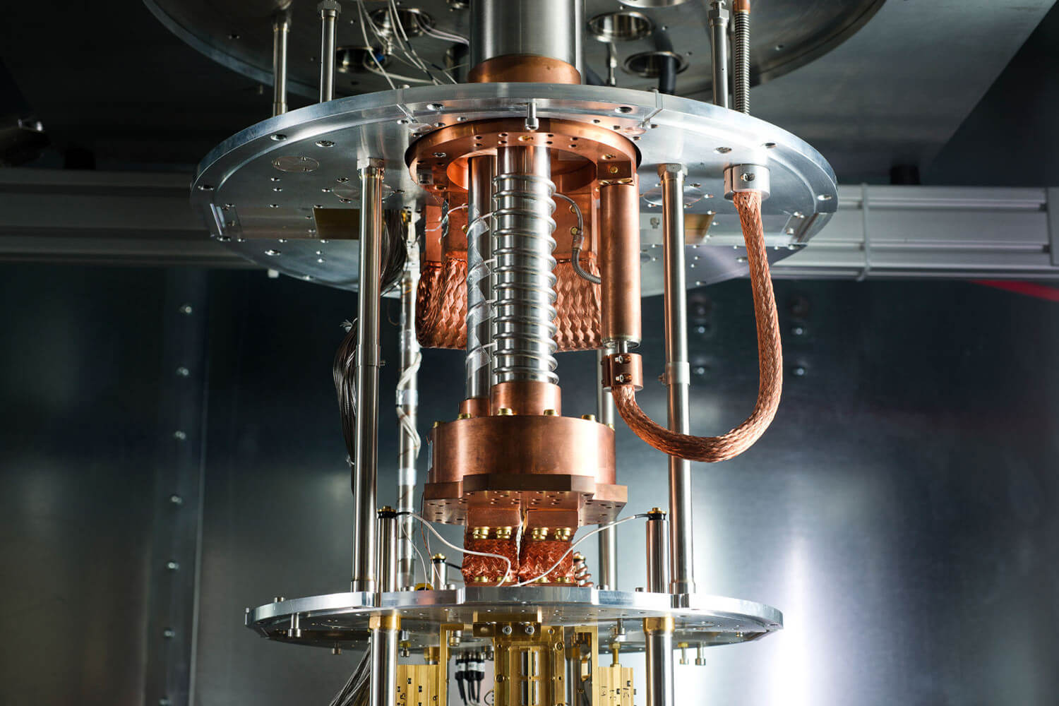 Компьютер D-Wave. Фото.