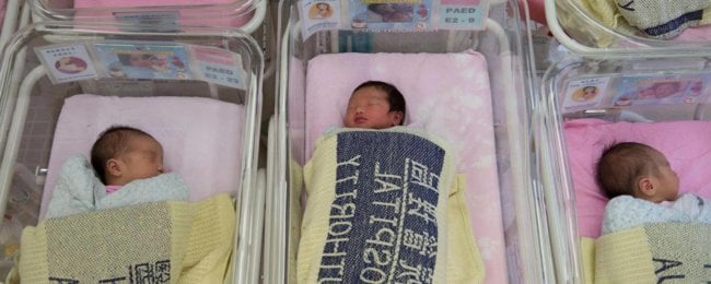 Первые генетически отредактированные младенцы будут рождены в Китае. Фото.