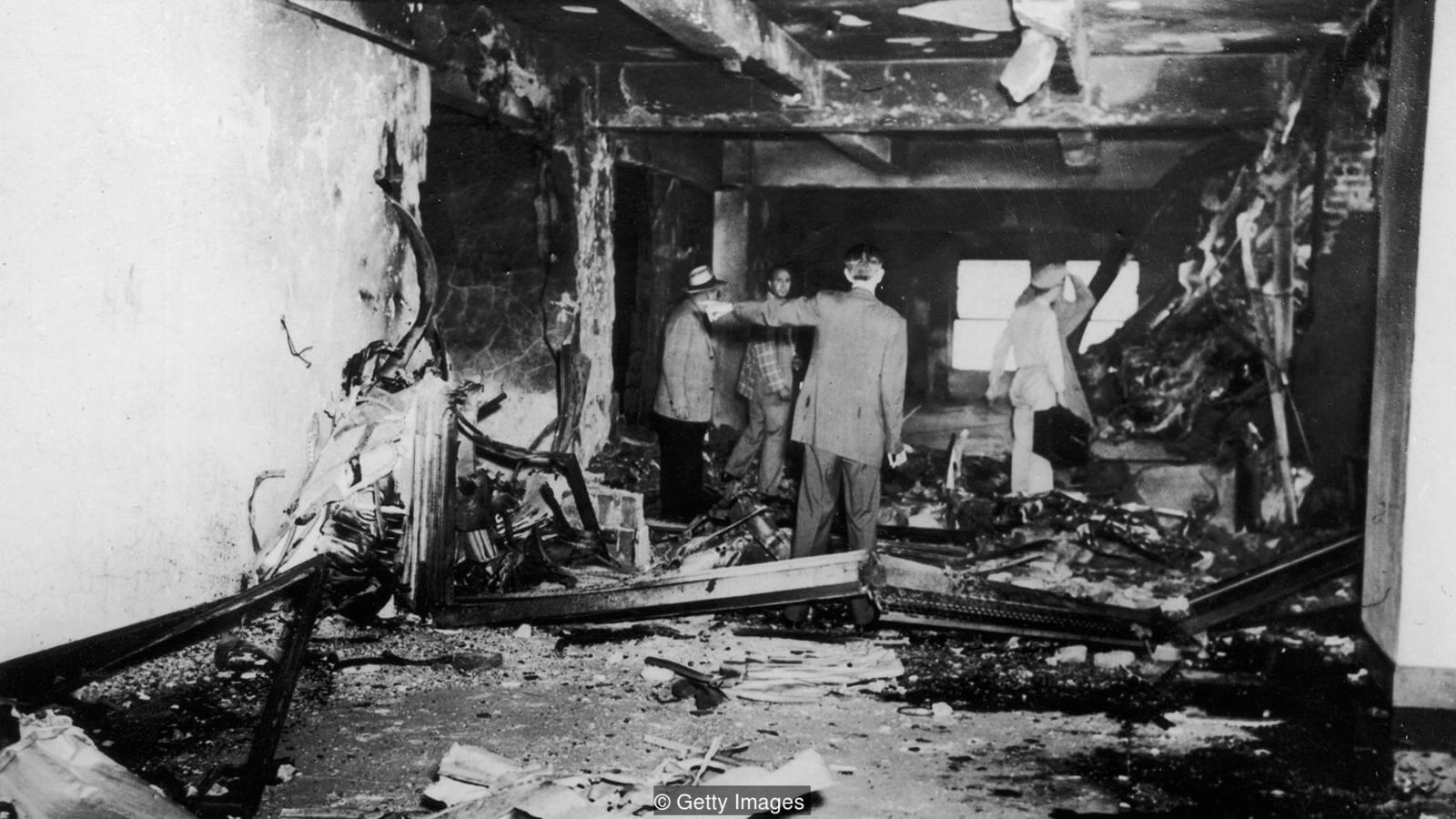 Некоторые стихийные бедствия могут быть очень разрушительными. Фото.