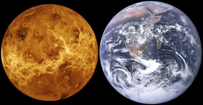 Появляется все больше доказательств того, что Венера когда-то была обитаемой. Фото.