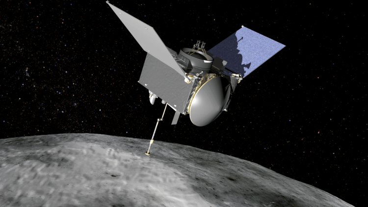 OSIRIS-Rex отправился исследовать астероид-убийцу. Фото.