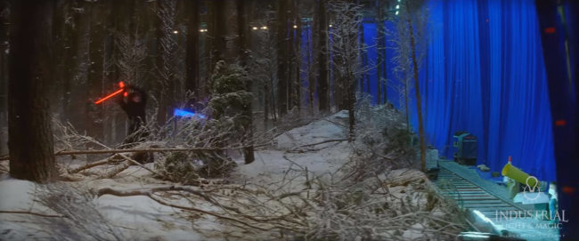 #видео | Как создавались спецэффекты для «Звездные войны: Пробуждение силы». Фото.