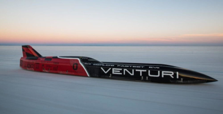 Компания Venturi установила новый мировой скорости среди электрокаров