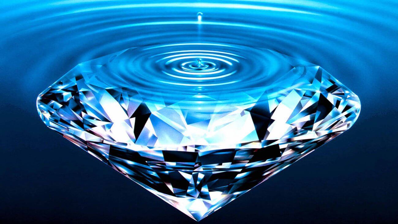 Алмаз и вода