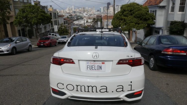 Автопилот Comma One никогда не появится в продаже. Фото.