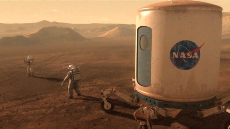 Тайные опасности марсианской жизни. И дело не только в инопланетянах. Фото.