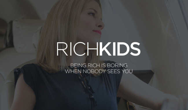 Rich Kids – эксклюзивная социальная сеть для богатых детей. Фото.