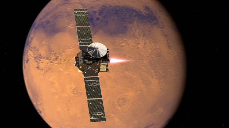 Потеряны и найдены: самые драматичные космические миссии 2016 года. Начали: ExoMars Trace Gas Orbiter. Фото.