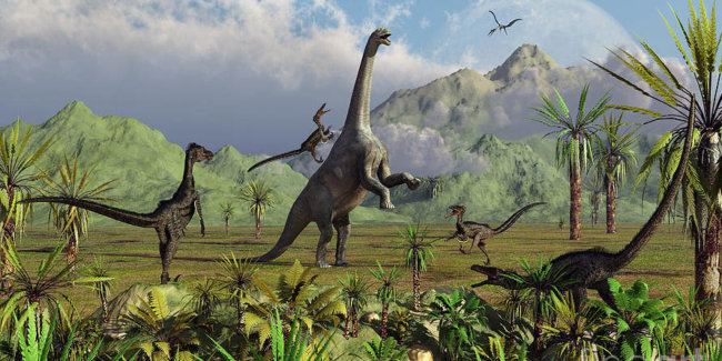 Археологи обнаружили в Австралии новый вид гигантских травоядных динозавров. Фото.
