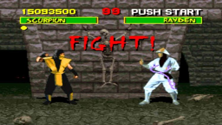 Искусственный интеллект победил человека в игре Mortal Kombat. Фото.