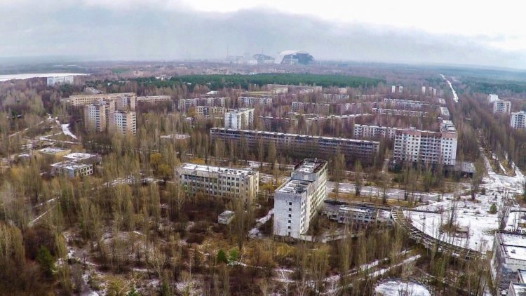 Китайцы хотят построить солнечную электростанцию в Чернобыле. Фото.