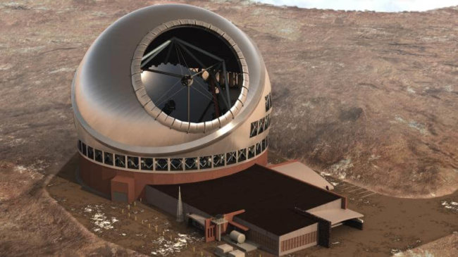 Строительство крупнейшего в мире телескопа могут перенести в другое место. Фото.