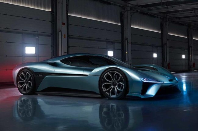 Компания NextEV представила самый быстрый в мире электромобиль. Фото.