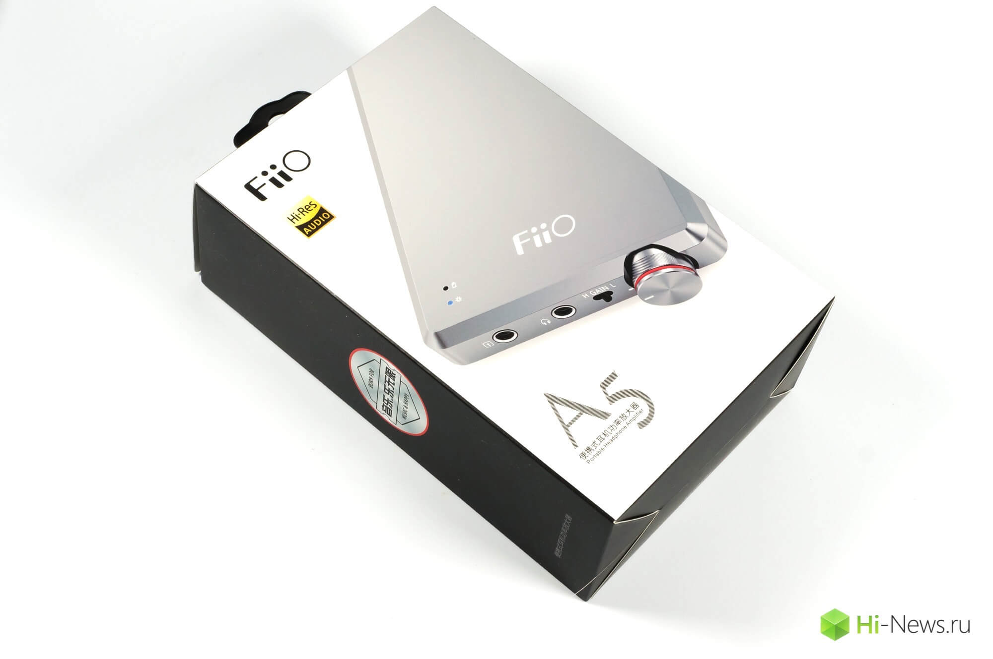Обзор портативного усилителя для наушников Fiio A5.. Фото.