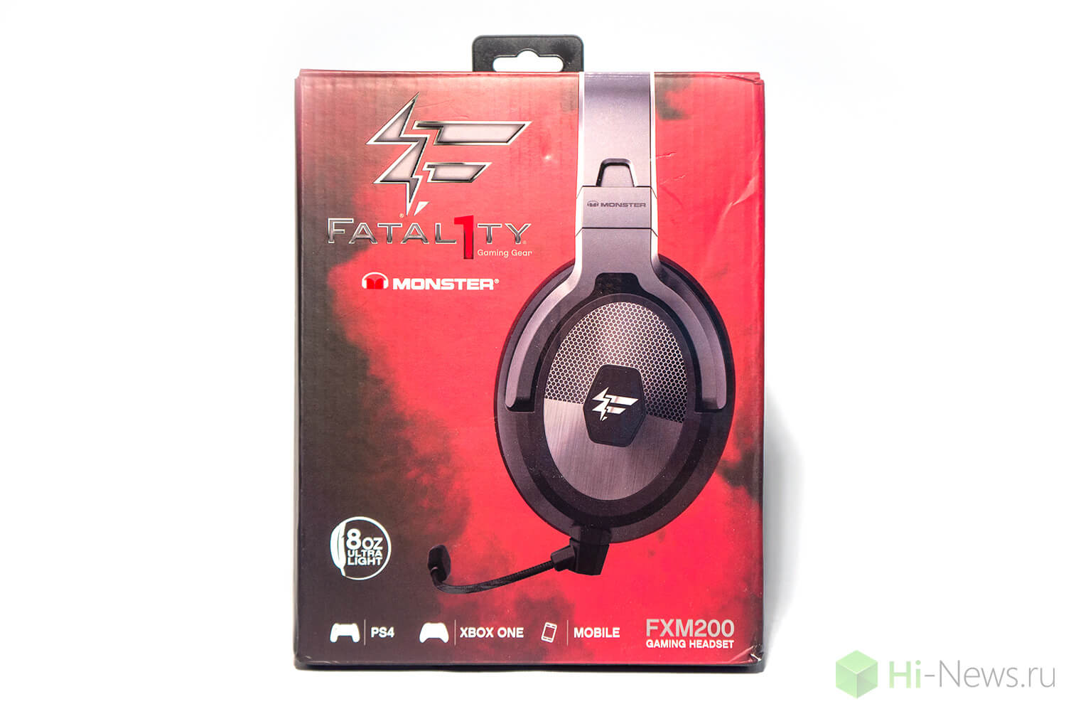 Обзор игровой гарнитуры Monster Fatal1ty FXM 200. Фото.