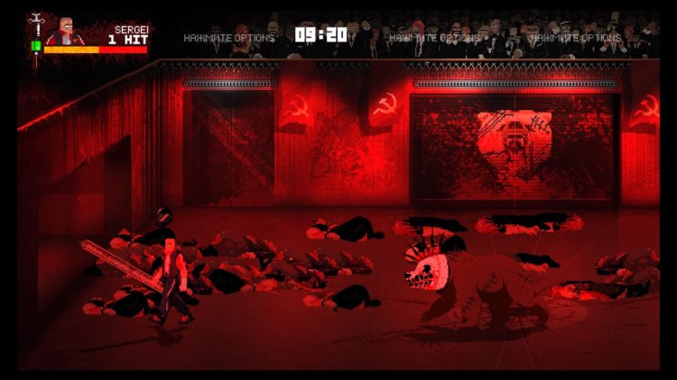 Обзор игры Mother Russia Bleeds: коммунистическое ультранасилие. Фото.
