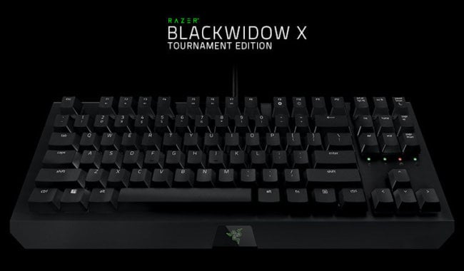 Обзор механической игровой клавиатуры Razer BlackWidow X Tournament Edition. Фото.