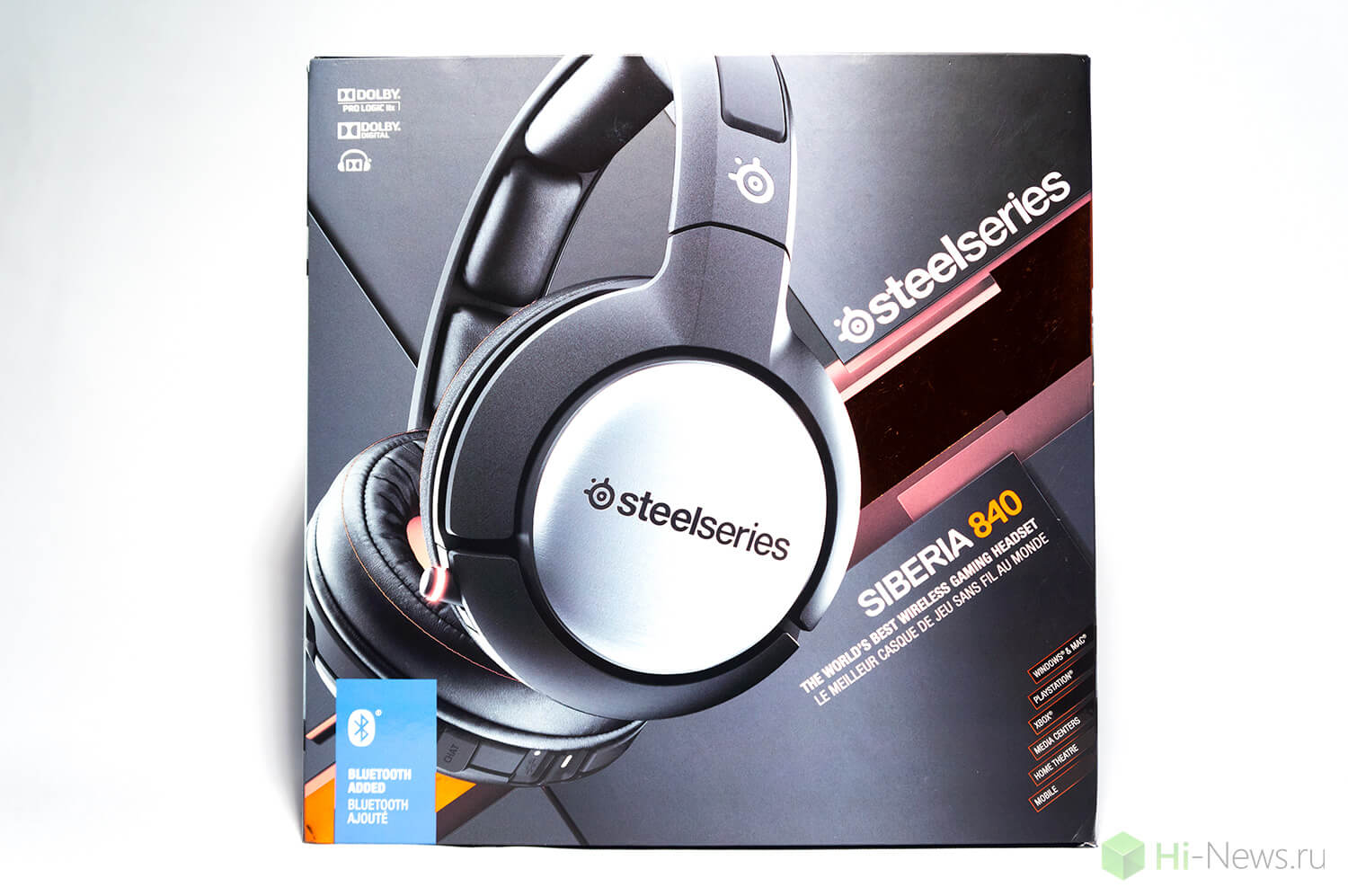 Обзор беспроводной игровой гарнитуры SteelSeries Siberia 840.. Фото.