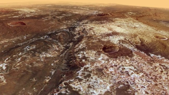 #видео дня | Виртуальная прогулка по руслу древней марсианской реки. Фото.