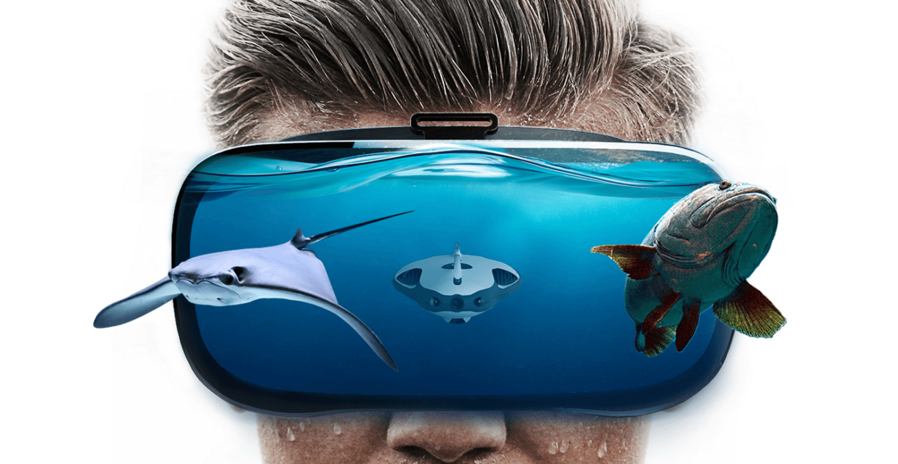 PowerRay — подводный рыбацкий дрон с камерой 4K.. Фото.