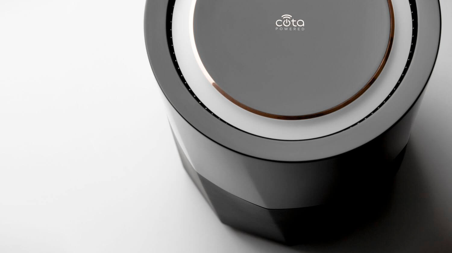 Cota – удивительная беспроводная зарядка для мобильных устройств.. Фото.