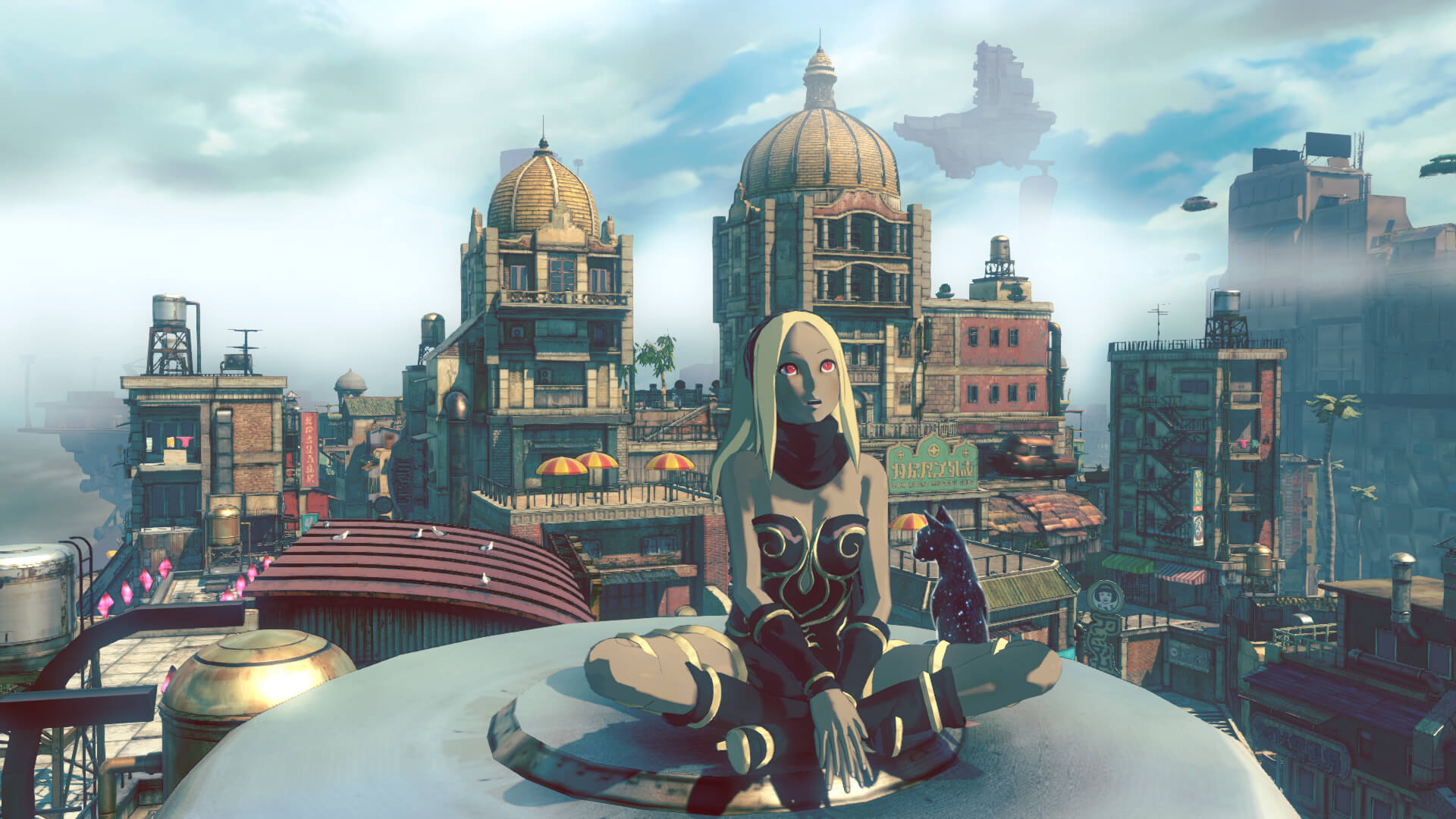 Обзор игры Gravity Rush 2.. Фото.