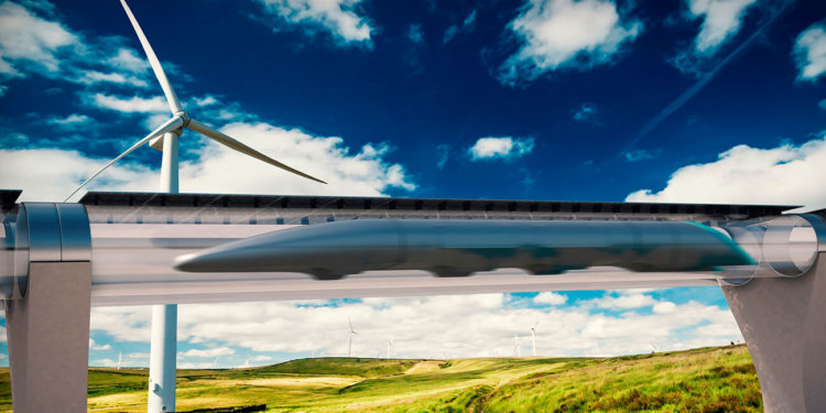 Hyperloop откроет испытательный центр во Франции. Фото.