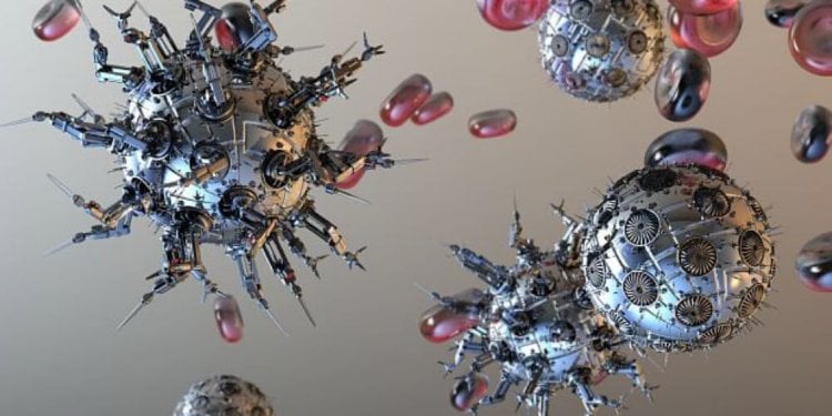 Южнокорейские ученые превратили лейкоциты в микророботов для борьбы с раком. Фото.