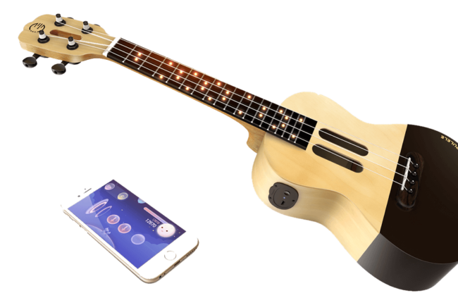 Смарт-укулеле: музыканты-преподаватели больше не нужны. Фото.