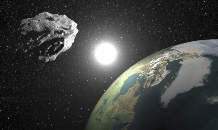 Между Землей и Луной 25 января пролетел астероид размером с грузовик. Фото.