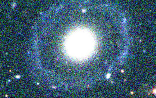 Обнаружен совершенно новый тип галактик. Фото.