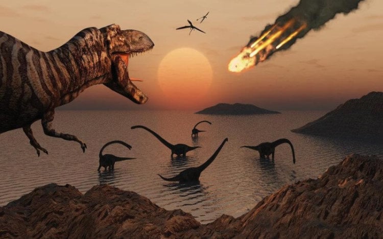 Динозавры могли погибнуть более продолжительной и мучительной смертью. Фото.
