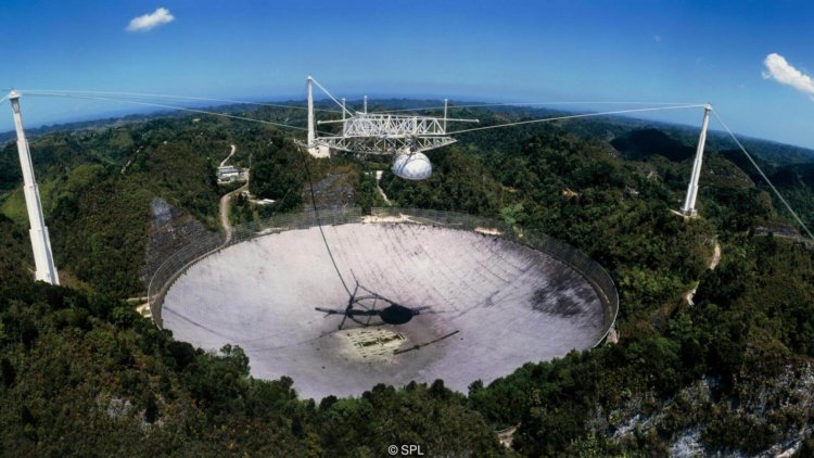 Странные радиосигналы поступают к нам из далеких галактик. Фото.