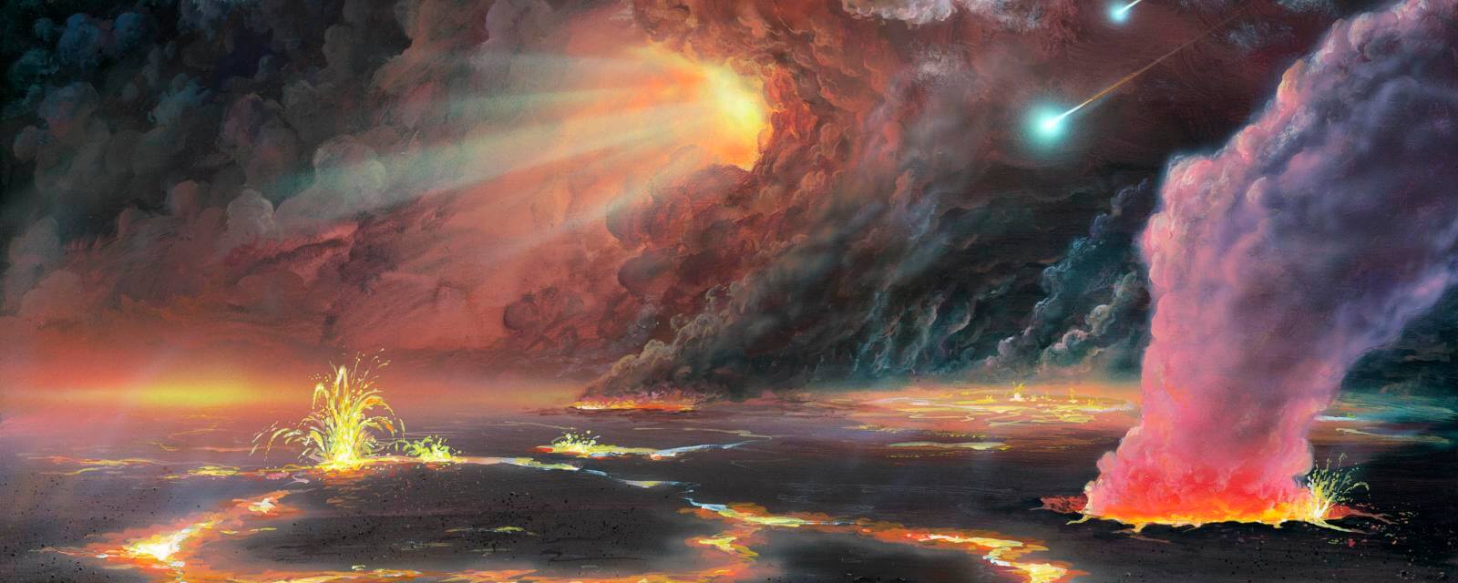 В истории Земли происходило многое. Фото.