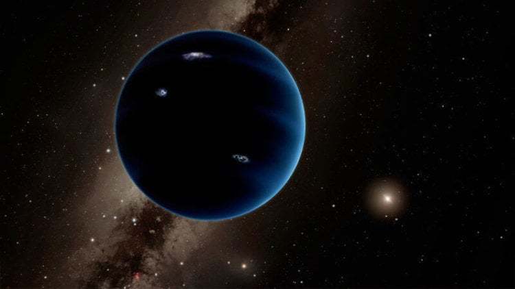 Предполагаемую Девятую планету в нашу систему могло притянуть наше Солнце. Фото.