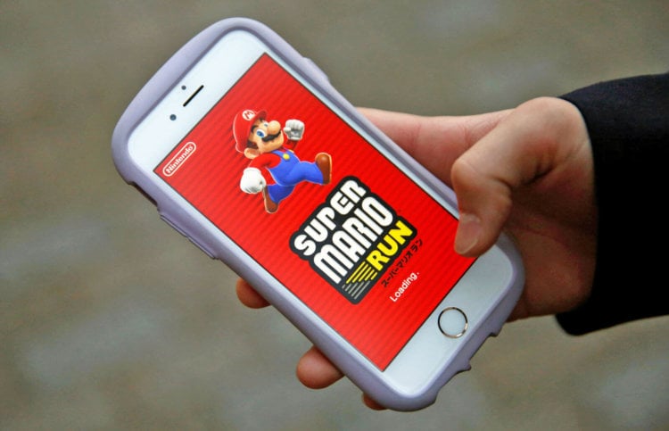 Игра Super Mario Run принесла компании Nintendo 53 миллиона долларов. Фото.