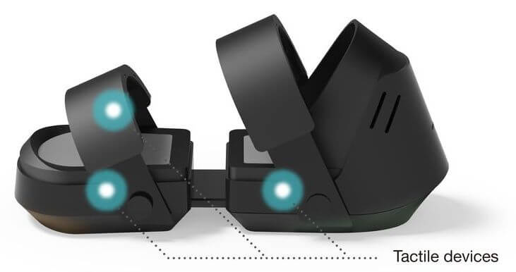 #CES | VR-ботинки позволят ощутить каждый шаг внутри виртуальной реальности. Фото.