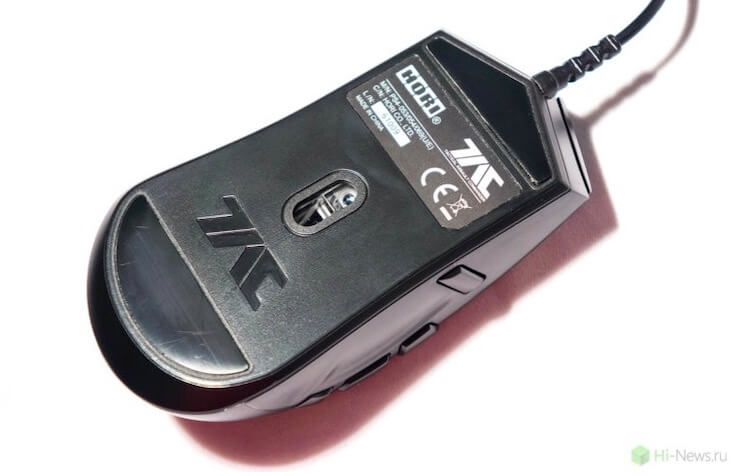 Чувствительность может быть до 3200 dpi. Фото.