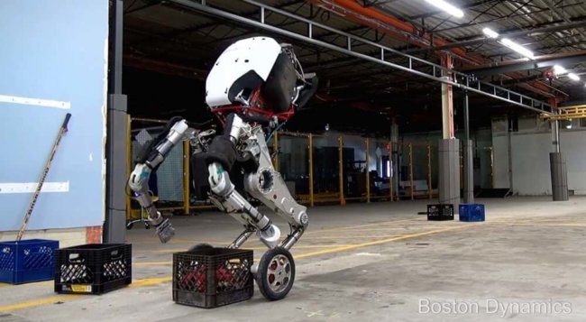 #видео | Компания Boston Dynamics официально представила робота Handle. Фото.