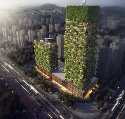 Проект Vertical Forest поможет построить «зеленые» небоскребы. Фото.