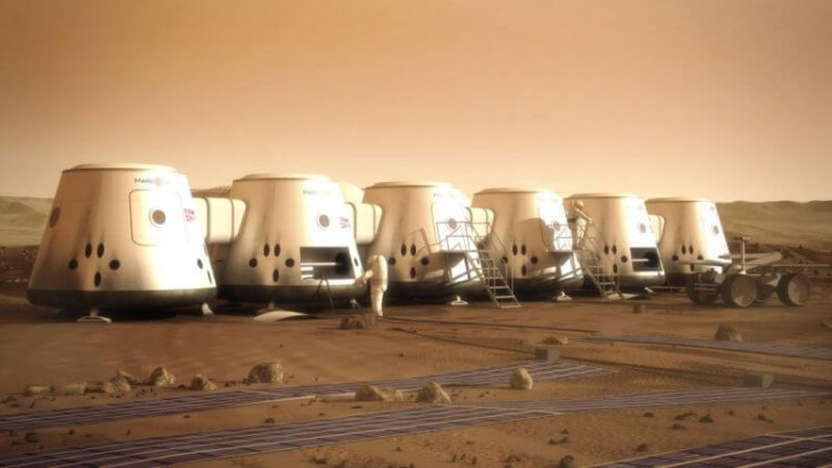 Mars One. Космическое поселение может быть таким. Фото.