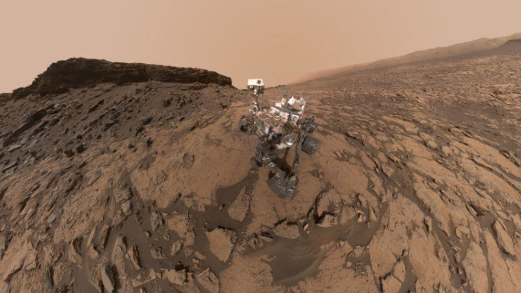 Путешествие на Марс NASA. На Марсе рельеф сложнее, чем на Земле. Фото.