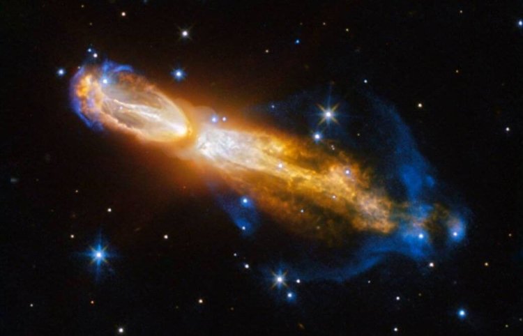 #фото дня | Космический телескоп «Хаббл» запечатлел смерть звезды. Фото.