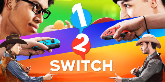 Обзор игры 1-2-Switch: развлечение для людей без комплексов. Фото.