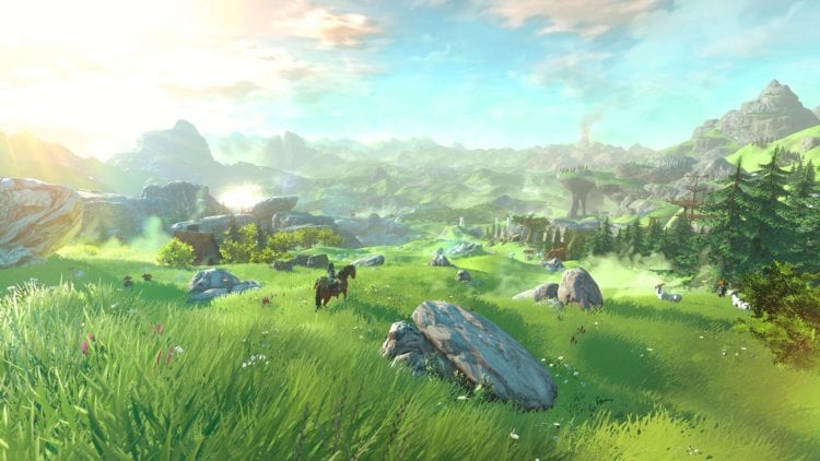Обзор игры The Legend of Zelda: Breath of the Wild. Фото.