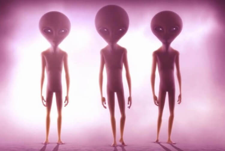 Инопланетяне тоже люди. Вот они человечки. Фото.